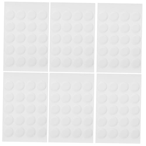 Sewroro 1000 Stück Transparentes doppelseitiges Klebeband wiederverwendbares doppelseitiges Klebeband runder Punktkleber abnehmbar Klebepunkte Weiß Sewroro 1000 Stück Transparentes doppelseitiges Klebeband wiederverwendbares doppelseitiges Klebeband runder Punktkleber abnehmbar Klebepunkte Weiß von Sewroro