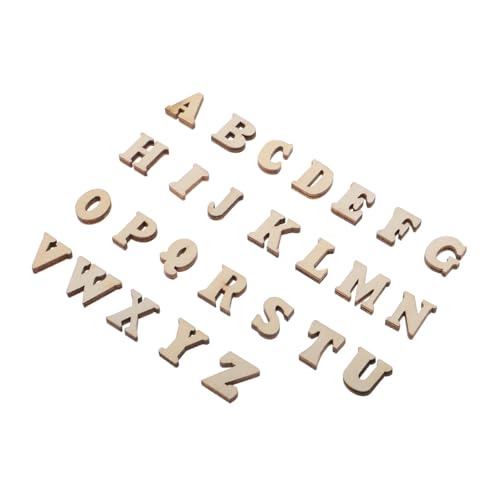 Sewroro 104 Stück Teiliges Kleine Holzbuchstaben aus Natürlichem Holz Sichere DIY buchstaben für Vorschule Lernspielzeug und Kreative Bastelprojekte in Kindergarten und Zuhause Sewroro 104 Stück Teiliges Kleine Holzbuchstaben aus Natürlichem Holz Sichere DIY buchstaben für Vorschule Lernspielzeug und Kreative Bastelprojekte in Kindergarten und Zuhause von Sewroro