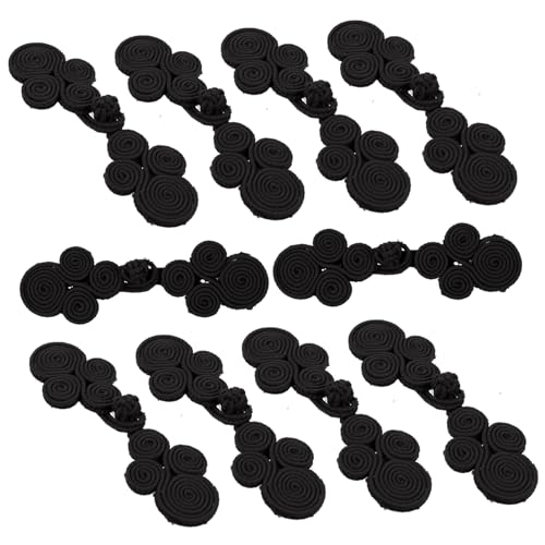 Sewroro 10Paare Retro Cape Tasten für DIY Kleidung Elegantes Design Wahl für Han Anzüge Vielseitig Einsetzbar und Langlebig von Sewroro