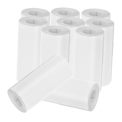 Sewroro 10Rollen Mini Drucker Thermalpapier Selbstklebendes Druckerpapier für Sofortkameras Hochwertige Thermaldrucker Aufkleber für Kreative Anwendungen Sewroro 10Rollen Mini Drucker Thermalpapier Selbstklebendes Druckerpapier für Sofortkameras Hochwertige Thermaldrucker Aufkleber für Kreative Anwendungen von Sewroro