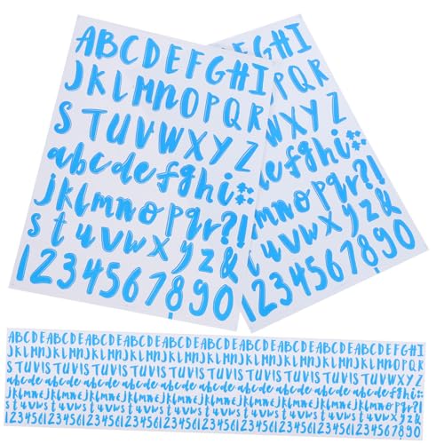 Sewroro 12 Blatt Selbstklebende PVC Alphabet und Zahlenaufkleber Bunte Etiketten zum Beschriften und Dekorieren Klare Drucke für DIY Basteln Sortieren und Kennzeichnung Sewroro 12 Blatt Selbstklebende PVC Alphabet und Zahlenaufkleber Bunte Etiketten zum Beschriften und Dekorieren Klare Drucke für DIY Basteln Sortieren und Kennzeichnung von Sewroro