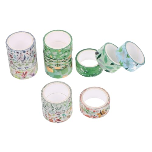 Sewroro 12 Rollen Teiliges Washi Tape Frühling Blumen DIY Dekoratives Klebeband für Scrapbooking Planer Geschenkverpackung Notizbuch Zubehör für Bastelkunst und Kreative Gestaltung Sewroro 12 Rollen Teiliges Washi Tape Frühling Blumen DIY Dekoratives Klebeband für Scrapbooking Planer Geschenkverpackung Notizbuch Zubehör für Bastelkunst und Kreative Gestaltung von Sewroro