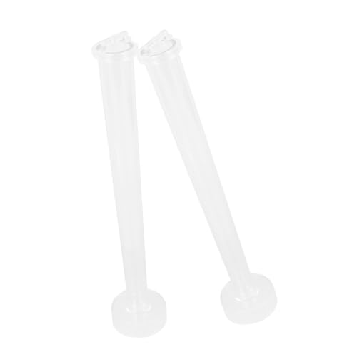 Sewroro 12 Stck. Teiliges Transparentes Kerzenform für Spitz Zulaufende Stabkerzen Manuelle Gießform für DIY Kerzenherstellung Langlebig und Leicht zum Kreativen Kerzengießen von Sewroro