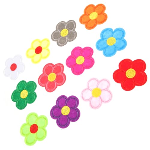 Sewroro 12 Stück Bestickte Bügel Patches Applikationen für Kleidung Hüte Taschen und DIY Projekte Leicht Vielseitig und Einfach Anzubringen zum Dekorieren und Reparieren Sewroro 12 Stück Bestickte Bügel Patches Applikationen für Kleidung Hüte Taschen und DIY Projekte Leicht Vielseitig und Einfach Anzubringen zum Dekorieren und Reparieren von Sewroro