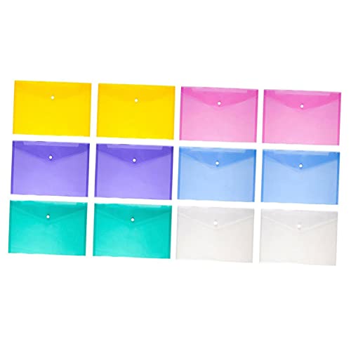 Sewroro 12 Stück Dokumententaschen Mit Druckknopf Dokumententasche Durchsichtiger Umschlag Aktenordner Dokumentenhalter Dokumententasche Dokumenten Organizer Dokumenten Sewroro 12 Stück Dokumententaschen Mit Druckknopf Dokumententasche Durchsichtiger Umschlag Aktenordner Dokumentenhalter Dokumententasche Dokumenten Organizer Dokumenten von Sewroro