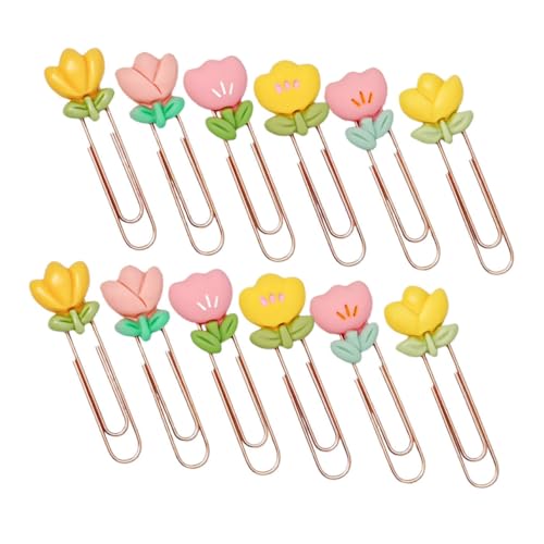 Sewroro 12 Stück Lustige Blumen Büroklammern als Lesezeichen Bunte Metall Blumenpapierclips für Schüler Lehrer Bürobedarf Schulstationery Multifunktionale Organizer Sewroro 12 Stück Lustige Blumen Büroklammern als Lesezeichen Bunte Metall Blumenpapierclips für Schüler Lehrer Bürobedarf Schulstationery Multifunktionale Organizer von Sewroro