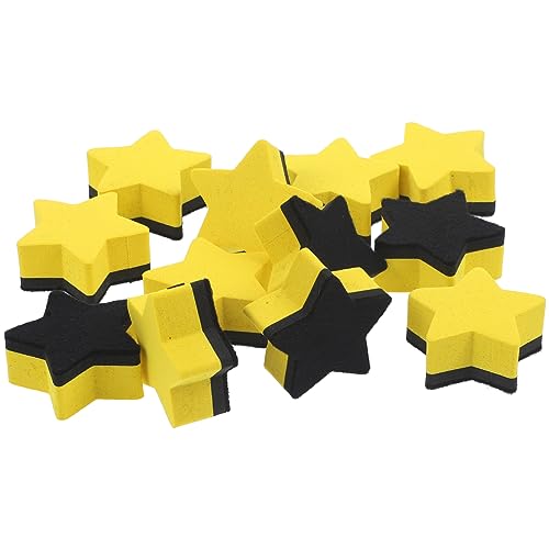 Sewroro 12 Stück Pentagramm Radiergummi Staffelei Magnetische Trockenlöschmarker Whiteboard Marker Mini Whiteboard Radiergummis Whiteboard Trockenlöschtafeln Kleine Weiße Sewroro 12 Stück Pentagramm Radiergummi Staffelei Magnetische Trockenlöschmarker Whiteboard Marker Mini Whiteboard Radiergummis Whiteboard Trockenlöschtafeln Kleine Weiße von Sewroro