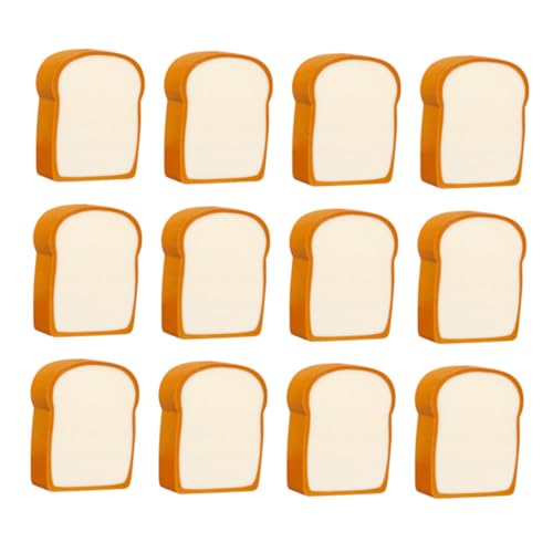 Sewroro 12 Stück Teiliges Bunte Toastbrot Radiergummis Niedliche Lebensmittel Radierer für Langlebige Schul und Büroartikel Kreatives Cartoon Schreibwaren Sewroro 12 Stück Teiliges Bunte Toastbrot Radiergummis Niedliche Lebensmittel Radierer für Langlebige Schul und Büroartikel Kreatives Cartoon Schreibwaren von Sewroro