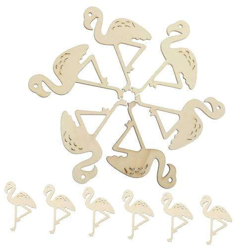 Sewroro 12 Stück Teiliges Flamingo Holzornament Große Handgefertigte Holzverzierungen Langlebige Diy Holzstücke für Kreative Bastelarbeiten Party und Wohnaccessoires Sewroro 12 Stück Teiliges Flamingo Holzornament Große Handgefertigte Holzverzierungen Langlebige Diy Holzstücke für Kreative Bastelarbeiten Party und Wohnaccessoires von Sewroro