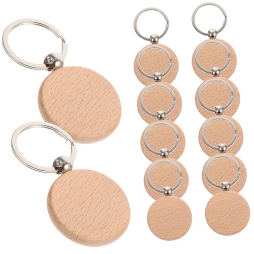 Sewroro 12 Stück Teiliges Holz Schlüsselanhänger Blanko DIY Bastelset mit Bohrung Beschriftbar und Gravierbar für Personalisierte Geschenke Schlüsselringe und Taschenanhänger Sewroro 12 Stück Teiliges Holz Schlüsselanhänger Blanko DIY Bastelset mit Bohrung Beschriftbar und Gravierbar für Personalisierte Geschenke Schlüsselringe und Taschenanhänger von Sewroro