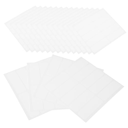 Sewroro 120 Stück Selbstklebende Waschbare No Iron Fabric Labels Beschreibbare Textilaufkleber für Kleidung Praktische Namensetiketten zum Markieren und Organisieren von Kleidung Sewroro 120 Stück Selbstklebende Waschbare No Iron Fabric Labels Beschreibbare Textilaufkleber für Kleidung Praktische Namensetiketten zum Markieren und Organisieren von Kleidung von Sewroro