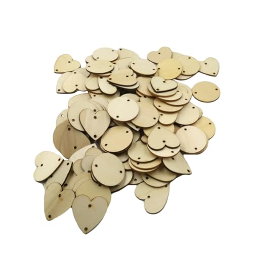 Sewroro 120 Stück Teiliges DIY Holzscheiben mit Doppel Runde und Herzförmige Holzherzen Natürliche Unlackierte Holzplättchen für Scrapbooking Basteln Hochzeitsdeko Leichte Langlebige Sewroro 120 Stück Teiliges DIY Holzscheiben mit Doppel Runde und Herzförmige Holzherzen Natürliche Unlackierte Holzplättchen für Scrapbooking Basteln Hochzeitsdeko Leichte Langlebige von Sewroro