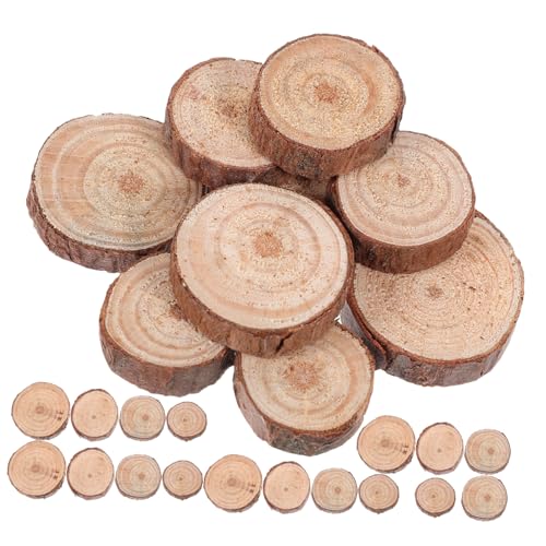 Sewroro 120 Stück Teiliges Runde Holzscheiben aus Kiefernholz Glatte Oberfläche Unbehandelte DIY Holzrohlinge für Basteln Malen und Dekoration Naturbelassene Holzrondelle Sewroro 120 Stück Teiliges Runde Holzscheiben aus Kiefernholz Glatte Oberfläche Unbehandelte DIY Holzrohlinge für Basteln Malen und Dekoration Naturbelassene Holzrondelle von Sewroro