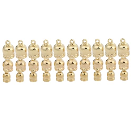 Sewroro 120 Stück Teiliges Tassel Endkappen aus Hochwertigem Innendurchmesser für DIY Schmuckherstellung Armband Kordelenden Langlebig und Vielseitig für Quasten und Perlen Sewroro 120 Stück Teiliges Tassel Endkappen aus Hochwertigem Innendurchmesser für DIY Schmuckherstellung Armband Kordelenden Langlebig und Vielseitig für Quasten und Perlen von Sewroro