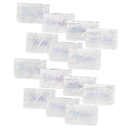 Sewroro 14 Stück Teiliges PVC Zipper Beutel Transparente Budget Umschläge für Geld Sparen Flexible Binder Taschen für Haushaltsbuch und Dokumentenorganisation Leicht und Vielseitig für Sewroro 14 Stück Teiliges PVC Zipper Beutel Transparente Budget Umschläge für Geld Sparen Flexible Binder Taschen für Haushaltsbuch und Dokumentenorganisation Leicht und Vielseitig für von Sewroro