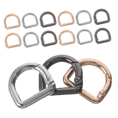 Sewroro 15 Stück Verschluss Für Tasche Metall Schlüsselring Clip Schnallen Für Geldbörsen Taschen Hardware Zubehör Metallschnalle Für – Ringschnallen Metallschnalle Für Sewroro 15 Stück Verschluss Für Tasche Metall Schlüsselring Clip Schnallen Für Geldbörsen Taschen Hardware Zubehör Metallschnalle Für – Ringschnallen Metallschnalle Für von Sewroro