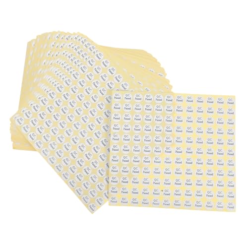 Sewroro 150 Blatt „Pass The Inspection“ Etiketten Prüfaufkleber Prüfetiketten Inspektionsaufkleber Klebeaufkleber Aufkleber Etikett Qc Bestanden Aufkleber Beschichtete Sewroro 150 Blatt „Pass The Inspection“ Etiketten Prüfaufkleber Prüfetiketten Inspektionsaufkleber Klebeaufkleber Aufkleber Etikett Qc Bestanden Aufkleber Beschichtete von Sewroro