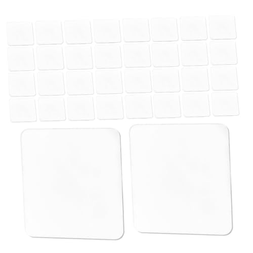 Sewroro 150 Stück Doppelseitiges Klebeband Transparente Starke Spurlos Ablösbare Klebepads für Poster Bastelarbeiten Luftballons Wanddekoration und Scrapbooking Selbstklebendes Tape für von Sewroro