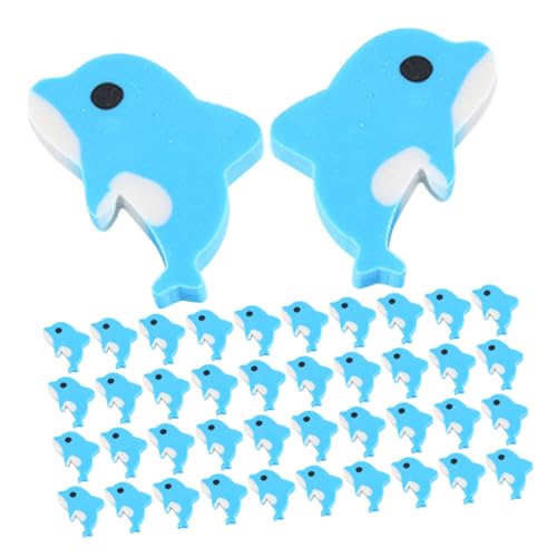 Sewroro 150 Stück Kleine Delfin-radiergummis Stabile Handliche Tier-radiergummis für Schulbelohnungen Partygeschenke und Kreative Bastelprojekte von Sewroro