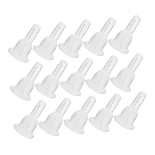 Sewroro 150 Stück Teiliges Transparente Silikon Ohrstecker Verschlüsse Weich Flexibel Sichere Ohrschutzpads Langlebige Ohrstopper für Schmuckherstellung und Alltagsschmuck von Sewroro