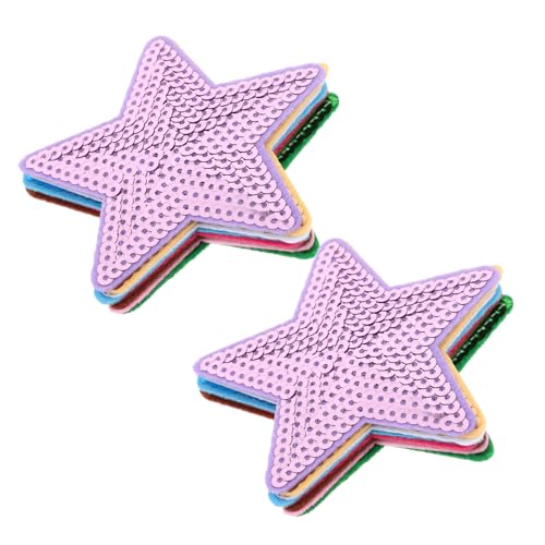 Sewroro 16 Stück Pailletten Sterne Aufbügelflicken Bestickte Fünfzackige Sterne für Kleidung Hüte und Taschen Diy Craft Zubehör mit Langlebigen Bunten Materialien Sewroro 16 Stück Pailletten Sterne Aufbügelflicken Bestickte Fünfzackige Sterne für Kleidung Hüte und Taschen Diy Craft Zubehör mit Langlebigen Bunten Materialien von Sewroro