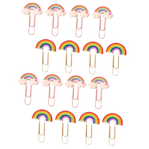 Sewroro 16 Stück Teiliges Bunte Flexible PVC Clips Praktische Büroklammern und Lesezeichen Langlebig Einfach zu Verwenden für Büro Schule und Zuhause Sewroro 16 Stück Teiliges Bunte Flexible PVC Clips Praktische Büroklammern und Lesezeichen Langlebig Einfach zu Verwenden für Büro Schule und Zuhause von Sewroro