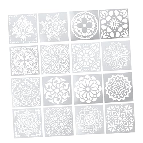 Sewroro 16 Teiliges Mandala Vorlagen Set Mandala Punktierwerkzeuge Gesichtsbemalungsschablonen Mandala Malschablonen Für Wände Wandschablonen Zum Malen Schablonen Zum Basteln Sewroro 16 Teiliges Mandala Vorlagen Set Mandala Punktierwerkzeuge Gesichtsbemalungsschablonen Mandala Malschablonen Für Wände Wandschablonen Zum Malen Schablonen Zum Basteln von Sewroro