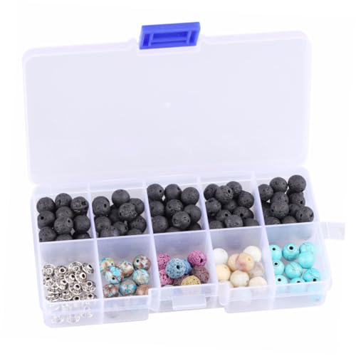 Sewroro 160 Stück Teiliges Natürliche und Synthetische Edelsteinperlen mit Zinklegierung Spacer für Schmuckherstellung DIY Armbänder Halsketten Ohrringe Zubehör Kit Sewroro 160 Stück Teiliges Natürliche und Synthetische Edelsteinperlen mit Zinklegierung Spacer für Schmuckherstellung DIY Armbänder Halsketten Ohrringe Zubehör Kit von Sewroro