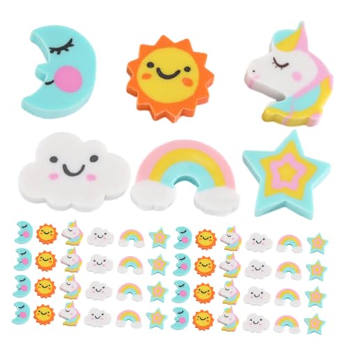 Sewroro 180 Stück Teiliges Mini Radiergummi für Niedliche Wolken Mond Stern Einhorn Formen Kompakt und Tragbar als Schulbedarf Partygeschenke Belohnungen für Schüler und Bürogebrauch Sewroro 180 Stück Teiliges Mini Radiergummi für Niedliche Wolken Mond Stern Einhorn Formen Kompakt und Tragbar als Schulbedarf Partygeschenke Belohnungen für Schüler und Bürogebrauch von Sewroro