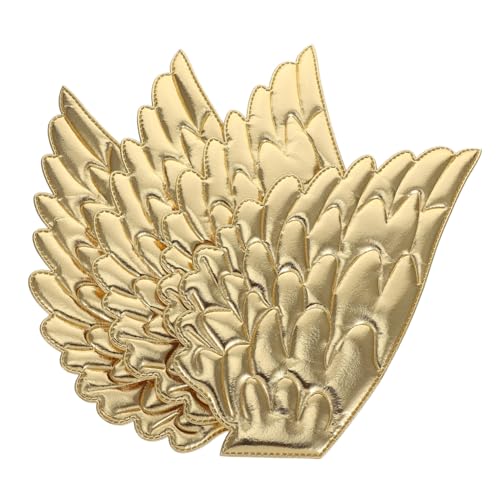 Sewroro 2 Paare Engel Flügel Aufnäher Goldene Stickerei Patches für Diy Dekoration von Kleidung Jacken Rucksäcken Jeans und Kleidern für Mädchen und Frauen Sewroro 2 Paare Engel Flügel Aufnäher Goldene Stickerei Patches für Diy Dekoration von Kleidung Jacken Rucksäcken Jeans und Kleidern für Mädchen und Frauen von Sewroro