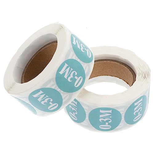 Sewroro 2 Rollen Babykleidung Größenaufkleber Selbstklebend Je Größenetiketten für Kleidung Leichte Kompakte Aufkleber zur Einfachen Größenkennzeichnung Sewroro 2 Rollen Babykleidung Größenaufkleber Selbstklebend Je Größenetiketten für Kleidung Leichte Kompakte Aufkleber zur Einfachen Größenkennzeichnung von Sewroro