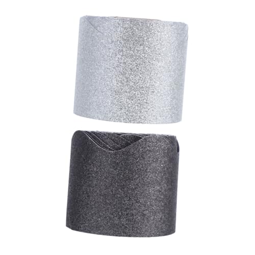 Sewroro 2 Rollen Glitzernde Pinnwand Bordüre und Silber Dekorative Aufkleber für Klassenzimmer Büro Design mit Gewelltem Schnell Anwendbar und Vielseitig Einsetzbar Sewroro 2 Rollen Glitzernde Pinnwand Bordüre und Silber Dekorative Aufkleber für Klassenzimmer Büro Design mit Gewelltem Schnell Anwendbar und Vielseitig Einsetzbar von Sewroro