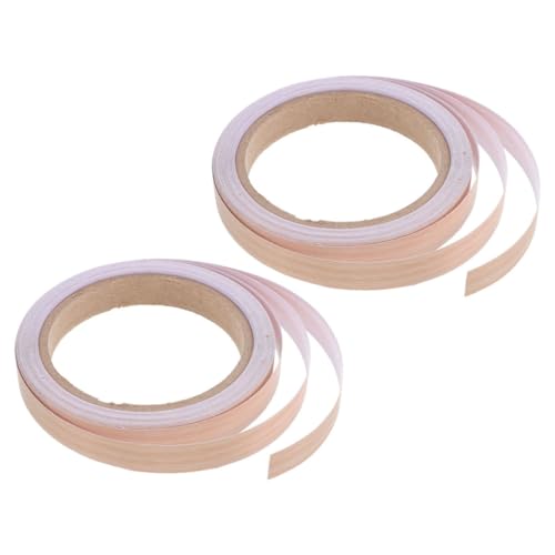 Sewroro 2 Rollen Holzmaserung Kantenband Selbstklebendes Reparaturband für Möbel Türen und Wände zur Verkleidung von Wandfugen und Mängeln von Sewroro