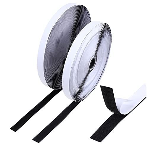 Sewroro 2 Rollen Klettband Selbstklebend Hochwertiges Hook And Loop Tape für DIY Projekte Vielseitig Einsetzbar für Zuhause Büro und Mehr Langlebig und Einfach Anzubringen Sewroro 2 Rollen Klettband Selbstklebend Hochwertiges Hook And Loop Tape für DIY Projekte Vielseitig Einsetzbar für Zuhause Büro und Mehr Langlebig und Einfach Anzubringen von Sewroro