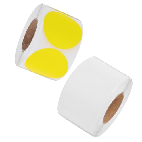 Sewroro 2 Rollen Selbstklebende Runde Etiketten Bunten Farben für Geschenketikettierung und Organisation von Sewroro 2 Rollen Selbstklebende Runde Etiketten Bunten Farben für Geschenketikettierung und Organisation von von Sewroro