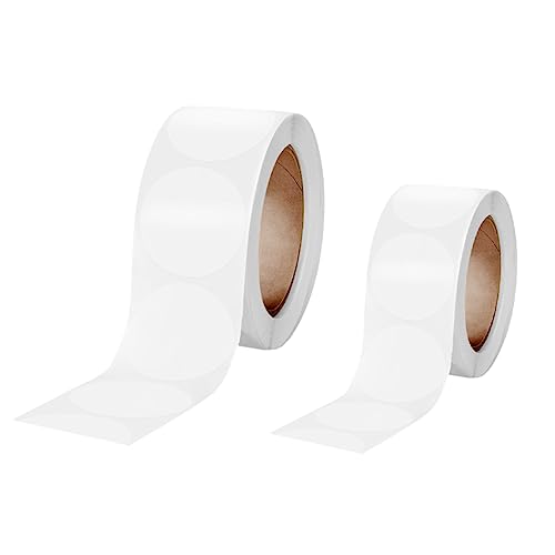 Sewroro 2 Rollen Transparente Runde Etiketten Aufkleber Selbstklebend Vielseitig Verwendbar für Geschenkverpackung Einladungen Basteln Haushalts und Geschäftsbedarf Sewroro 2 Rollen Transparente Runde Etiketten Aufkleber Selbstklebend Vielseitig Verwendbar für Geschenkverpackung Einladungen Basteln Haushalts und Geschäftsbedarf von Sewroro