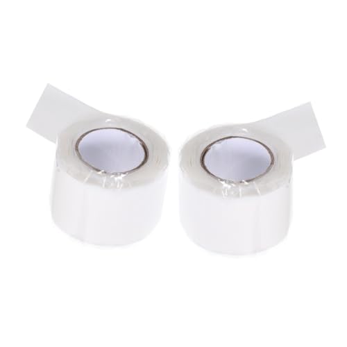 Sewroro 2 Rollen Wasserdichtes Dichtband Selbstklebendes Reparaturklebeband für Rohre und Lecks Flexibles PVC Klebeband mit Starker Klebkraft und Witterungsbeständigkeit für Langfristige von Sewroro