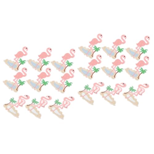 Sewroro 2 Sätze Bestickte Flamingo Aufnäher Applikationen Zum Aufnähen Für Kleidung Taschen Und Diy Projekte Vielseitige Verwendung Für Mode Und Handwerk 10 Stück * 2 Sewroro 2 Sätze Bestickte Flamingo Aufnäher Applikationen Zum Aufnähen Für Kleidung Taschen Und Diy Projekte Vielseitige Verwendung Für Mode Und Handwerk 10 Stück * 2 von Sewroro