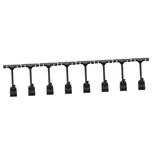 Sewroro 2 Sätze Kunststoff Werbeschilder Halter Clip Für Preisschilder Und Etiketten Verstellbarer Display Clip Für Regale Tische Und Wände Für Supermärkte Und Einzelhandel 4 Stück * 2 von Sewroro