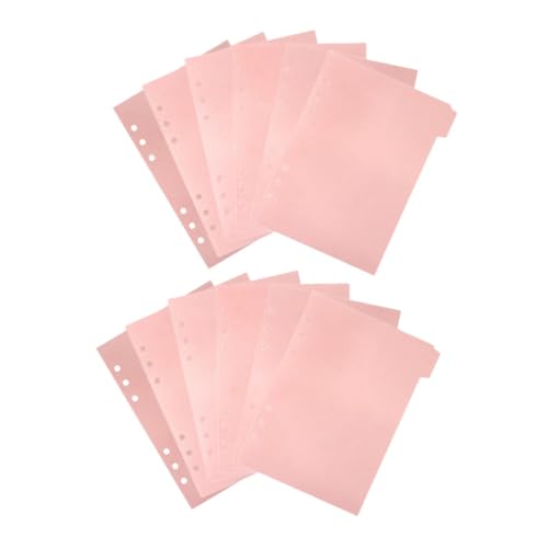 Sewroro 2 Sätze Notizbuch Trennblätter aus PP Abnehmbare Rosa Register mit Tabs Praktische Ordner Trennlaschen für Ringbuch Journal Berichte Schule und Bürogebrauch Sewroro 2 Sätze Notizbuch Trennblätter aus PP Abnehmbare Rosa Register mit Tabs Praktische Ordner Trennlaschen für Ringbuch Journal Berichte Schule und Bürogebrauch von Sewroro