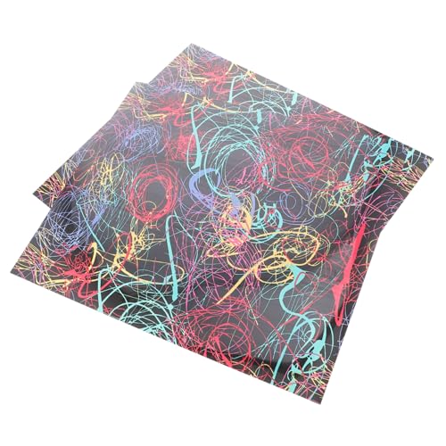 Sewroro 2 Stück DIY Heat Transfer Vinylfolie Vielseitige Transferfolie für Textilien Geeignet Shirts Taschen Hüte Langlebige und Selbstklebende Bügelfolie für Bastelprojekte Sewroro 2 Stück DIY Heat Transfer Vinylfolie Vielseitige Transferfolie für Textilien Geeignet Shirts Taschen Hüte Langlebige und Selbstklebende Bügelfolie für Bastelprojekte von Sewroro