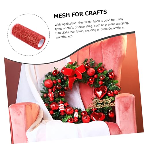 Sewroro 2 Stück Glitzernder Tüllstoffrolle Breit Lang Kreatives DIY Bastelmaterial für Kleidung Geschenkverpackung Partydekoration Vielseitige Tüllspule Sewroro 2 Stück Glitzernder Tüllstoffrolle Breit Lang Kreatives DIY Bastelmaterial für Kleidung Geschenkverpackung Partydekoration Vielseitige Tüllspule von Sewroro