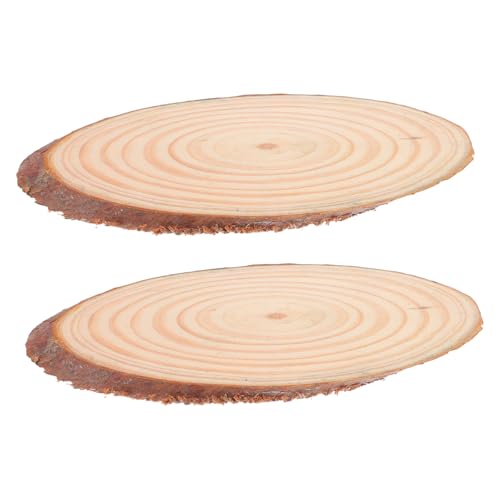 Sewroro 2 Stück Holzscheiben Oval für Tischdekoration Rustikale Holzscheiben für Hochzeiten Diy Handwerk Natürliche Ästhetik und Vielseitige Anwendungen Sewroro 2 Stück Holzscheiben Oval für Tischdekoration Rustikale Holzscheiben für Hochzeiten Diy Handwerk Natürliche Ästhetik und Vielseitige Anwendungen von Sewroro