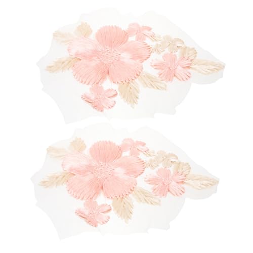 Sewroro 2 Stück Lace Große Blüten Patches Teiliges Iron Embroidery Patches Dekorative Applikationen für DIY Kleidung Brautkleid Hochzeit Zubehör Weiblich Sewroro 2 Stück Lace Große Blüten Patches Teiliges Iron Embroidery Patches Dekorative Applikationen für DIY Kleidung Brautkleid Hochzeit Zubehör Weiblich von Sewroro