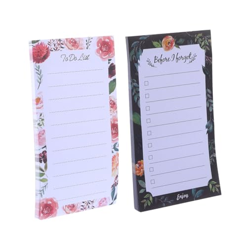 Sewroro 2 Stück Magnetische To Do Notizblöcke mit Haftend für Kühlschrank und Whiteboard Langlebiges Papier Lesbare Memo Pads für Büro Schule Haushalt Praktische Listenhalter Sewroro 2 Stück Magnetische To Do Notizblöcke mit Haftend für Kühlschrank und Whiteboard Langlebiges Papier Lesbare Memo Pads für Büro Schule Haushalt Praktische Listenhalter von Sewroro