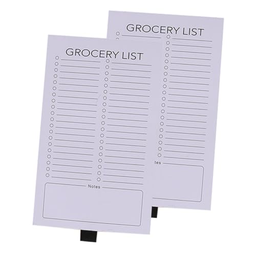 Sewroro 2 Stück Magnetischer Notizblock Kühlschrank Teilig Einkaufslistenblock Abreißbar Praktische To Do Listen Notepad für Haushalt Restaurant Büro Tägliche Planung Sewroro 2 Stück Magnetischer Notizblock Kühlschrank Teilig Einkaufslistenblock Abreißbar Praktische To Do Listen Notepad für Haushalt Restaurant Büro Tägliche Planung von Sewroro