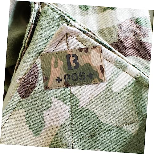 Sewroro 2 Stück Reflektierender Blutgruppen Patch B Camouflage Aufnäher für Uniformen Strapazierfähig Langlebig für Militärische Armbinden Praktische Identifikation bei Einsätzen Sewroro 2 Stück Reflektierender Blutgruppen Patch B Camouflage Aufnäher für Uniformen Strapazierfähig Langlebig für Militärische Armbinden Praktische Identifikation bei Einsätzen von Sewroro