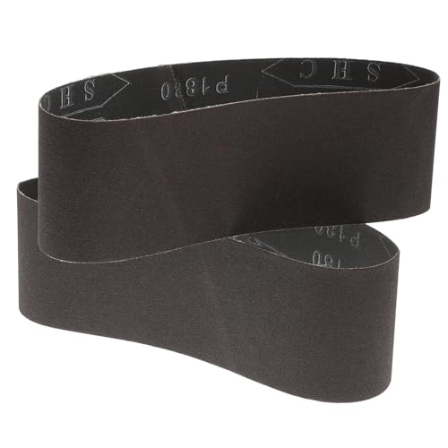 Sewroro 2 Stück Schleifbänder Körnung Abrasive Bands für Bandschleifer Stark Scharf Abriebfest Antistatisch Anti verstopfend für Polieren und Schleifen Mittlere Sewroro 2 Stück Schleifbänder Körnung Abrasive Bands für Bandschleifer Stark Scharf Abriebfest Antistatisch Anti verstopfend für Polieren und Schleifen Mittlere von Sewroro