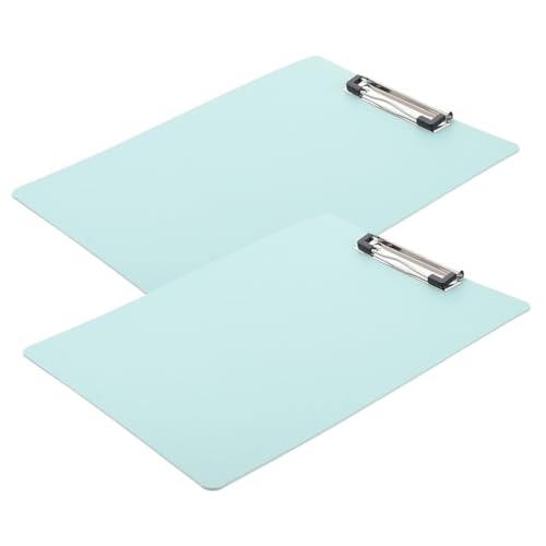 Sewroro 2 Stück Schreibunterlage Multifunktionales Klemmbrett aus Robustem PP und Aluminiumlegierung Tragbares Schreibbrett für Büro Schule Lehrer und Außeneinsatz Schützend und Leicht Sewroro 2 Stück Schreibunterlage Multifunktionales Klemmbrett aus Robustem PP und Aluminiumlegierung Tragbares Schreibbrett für Büro Schule Lehrer und Außeneinsatz Schützend und Leicht von Sewroro
