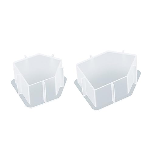 Sewroro 2 Stück Silikonform Teilig Hausform DIY Gießform für Epoxidharz Handwerk Leicht zu Reinigen Kompakt und Vielseitig für Kreative Schmuck und Dekoherstellung Sewroro 2 Stück Silikonform Teilig Hausform DIY Gießform für Epoxidharz Handwerk Leicht zu Reinigen Kompakt und Vielseitig für Kreative Schmuck und Dekoherstellung von Sewroro